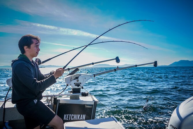 Ketchikan Fishing Charter (salmon) - Timing your outing around a cruise stop
