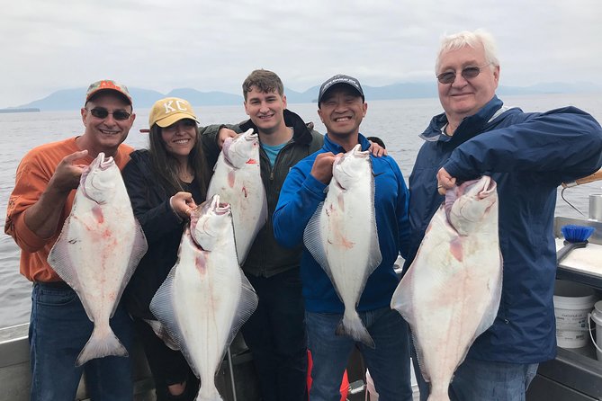 Ketchikan salmon and halibut fishing charter - Leaving the cruise dock for Ketchikan’s fishing grounds