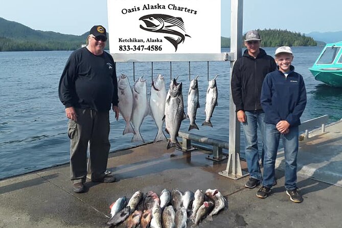 Ketchikan Salmon Fishing Charters - Leaving from North Point Higgins Road