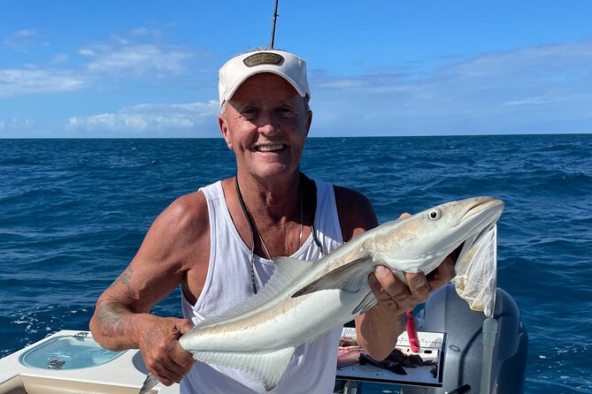 Key West Sandbar Fishing Snorkel Catch and Cook Excursions - Fishing for snapper and the catch-and-cook finish