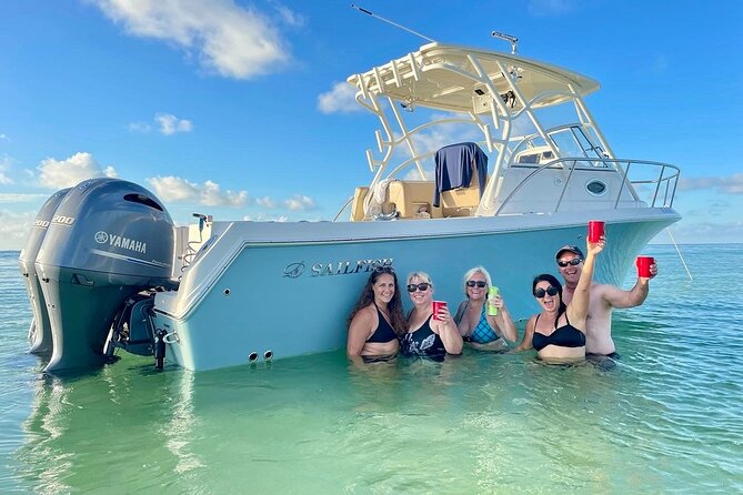 Key West Sandbar Fishing Snorkel Catch and Cook Excursions - A boat built for comfort, not just speed