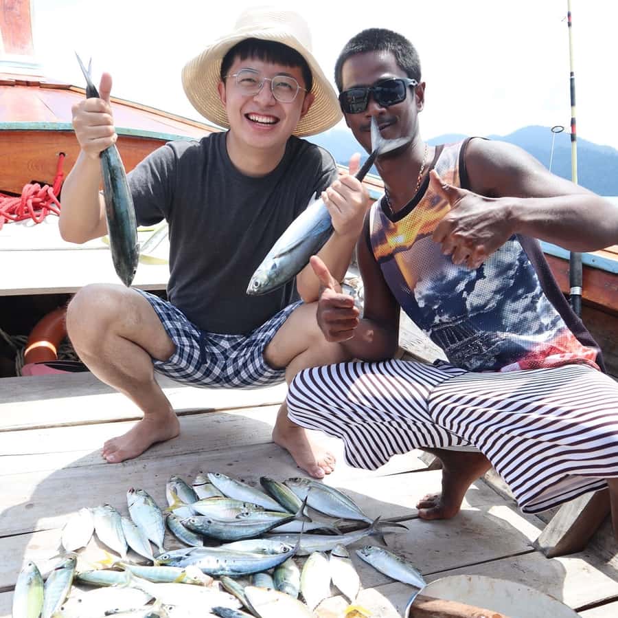 Koh Lipe: 3 Island Snorkeling & Fishing Tour - Free underwater photos and video
