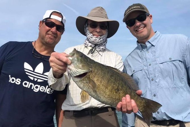 Lake Erie Smallmouth Fishing Charters - Presque Isle adds a scenic option
