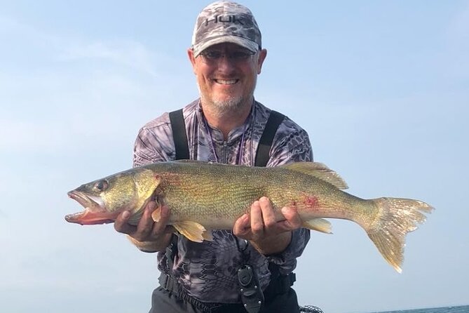 Lake Erie Walleye Fishing Charters - Choosing between the 6 a.m. and noon start