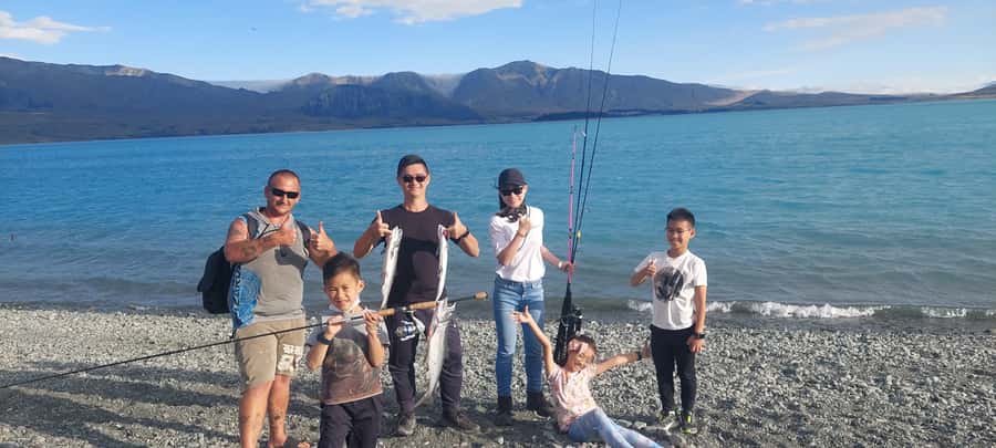 Lake Tekapo Fishing Tour - How the weather can change the session