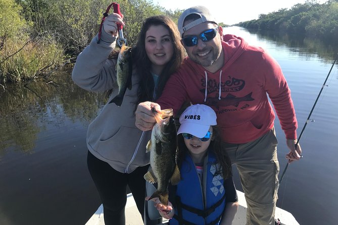 Lake Trafford Fishing Trips near Naples Florida - Watching for alligators and Florida wildlife