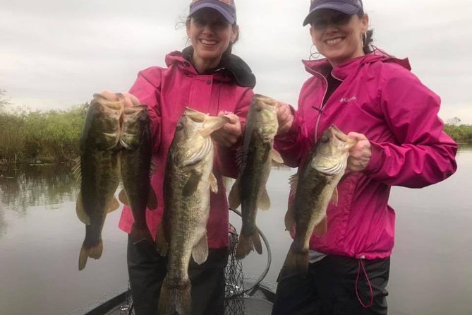 Lake Trafford Fishing Trips near Naples Florida - Group size, boat space, and comfort