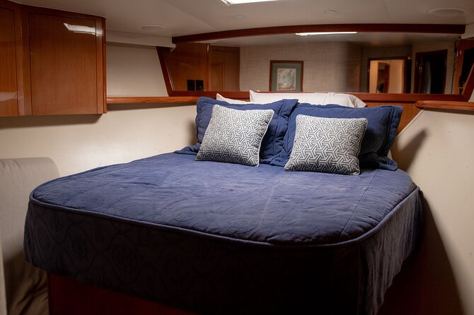 Les Is More 68ft Viking Fishing Yacht Rental - Fresh seafood prepared on board