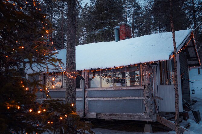 Levi Ice Fishing Experience in the Wild with Campfire Treats - A warm cabin and a personal local touch