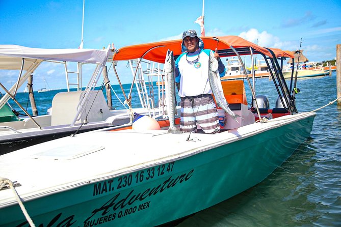 Local Fishing Plus Snorkeling Tour in Isla Mujeres - Guide Juan and captain Theo