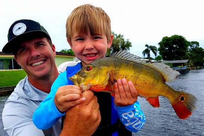 Miami Airport Lakes Peacock Bass Fishing Trip (1 to 4 ppl) - What is included, and what you need to arrange