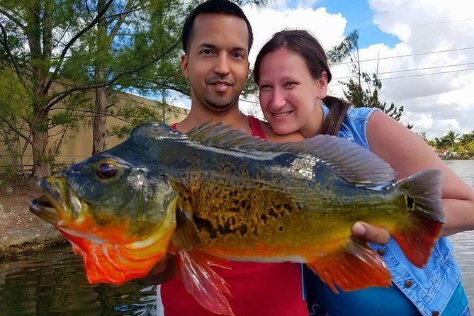 Miami Airport Lakes Peacock Bass Fishing Trip (1 to 4 ppl) - Who will enjoy this Miami fishing trip