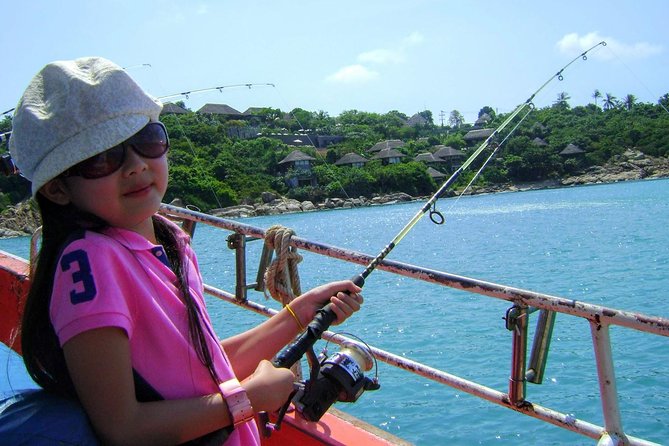 Mr. Tu Fishing Day Trip by Escort Boat from Koh Samui - Swimming and snorkeling when the rods go quiet