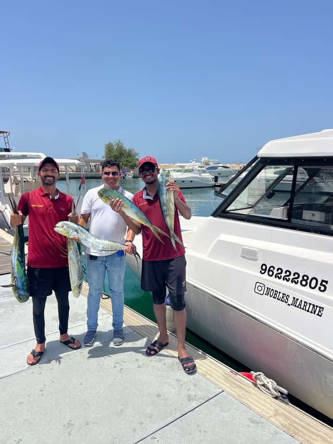 Muscat: Fishing Trip with Equipments - The captain and the pace of the morning