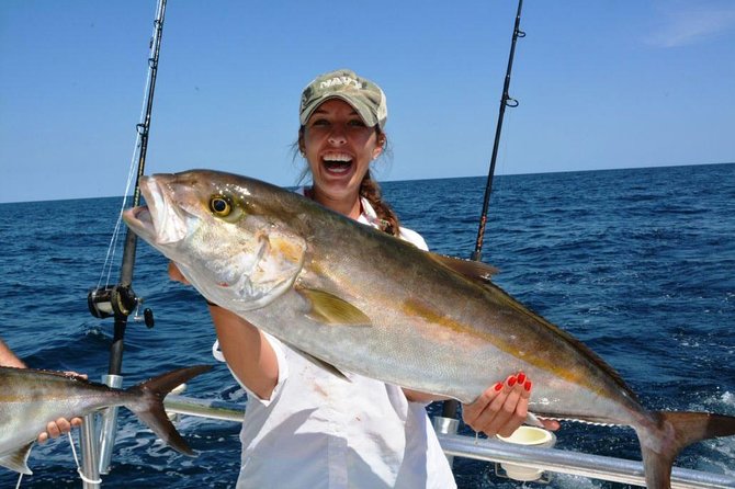 Nanje Fishing Trips Dubai - Leaving Dubai Marina for open water