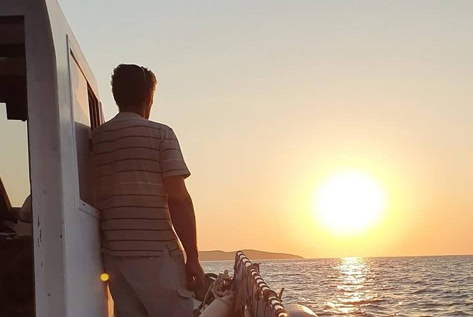 Naxos private fishing trips, lunch on board & island hopping - A five-hour route around southeast Naxos