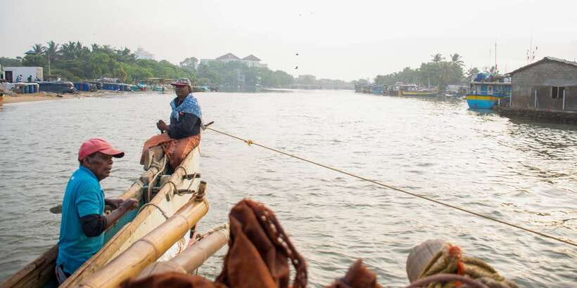 Negombo: Catamaran Sailing with Traditional Fishermen - A Working Catamaran, Not a Tourist Boat