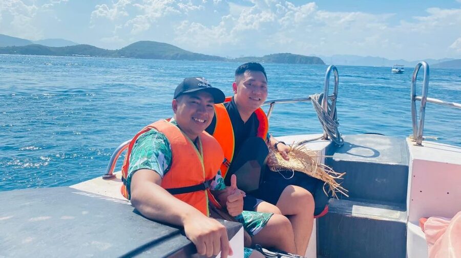 Nha Trang - Private Fishing tour - A private speedboat start in Nha Trang Bay