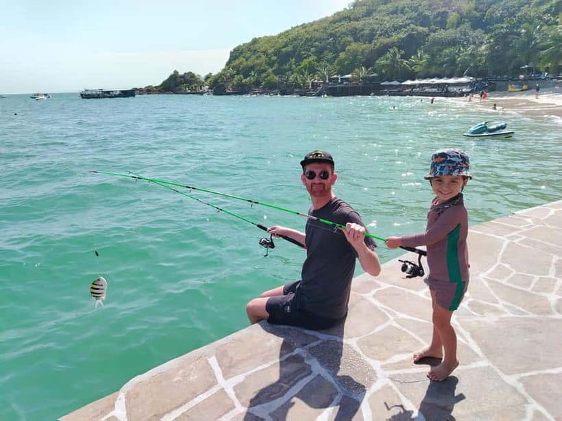 Nha Trang: Snorkeling, Fishing, SUP at Mini Beach, BBQ Lunch - Lunch, fishing, and a slower middle of the day