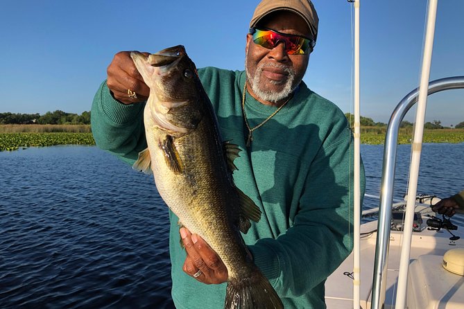 Orlando Bass Fishing Guide near iDrive - Who will enjoy this private outing most