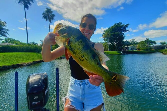 Peacock Bass Fishing Trip near Miami South Beach - Leaving Antonio Maceo Park for the canals