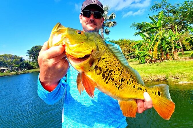 Peacock Bass Fishing Trip near Miami South Beach - A good fit for first-time anglers