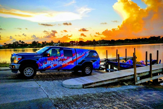 Peacock Bass Fishing Trips near Boca Raton - Fishing the Lake Ida Chain of Lakes