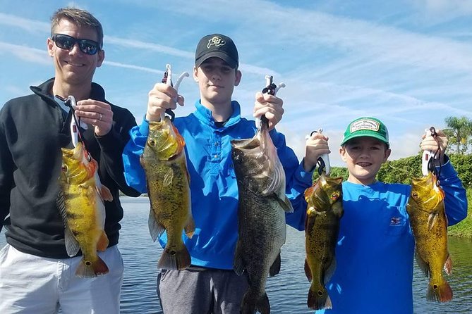 Peacock Bass Fishing Trips Near Key Largo - Peacock bass in Homestead, not Key Largo