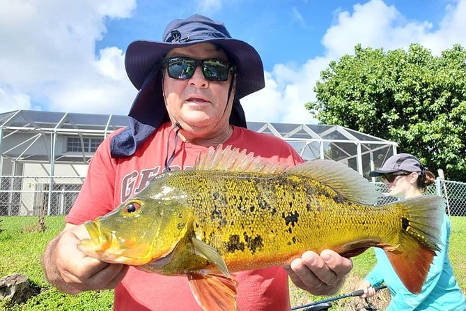 Peacock Bass Fishing Trips Near Key Largo - Captains Rick, Robert Miley, and Bob