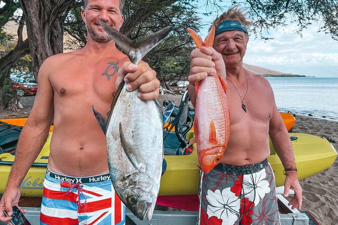 Pelagic Kayak Fishing Charter Lahaina - Physical demands, kayak limits, and comfort
