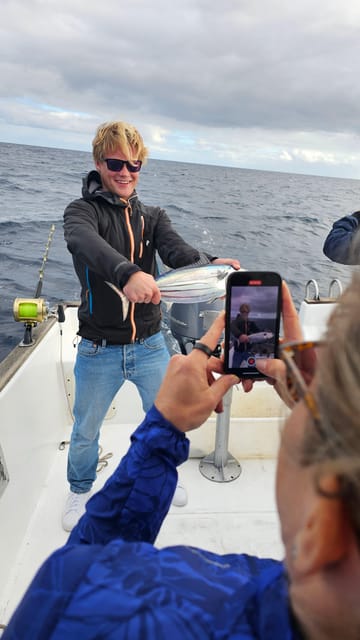 Ponta Delgada: 4-hour Half-Day Fishing Boat Trip Adventure
