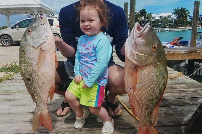 Private 1/2 Day Afternoon Bottom Fishing Charter on "Shady Grady" - Captain Blaze, Joseph, and mate Jeffery