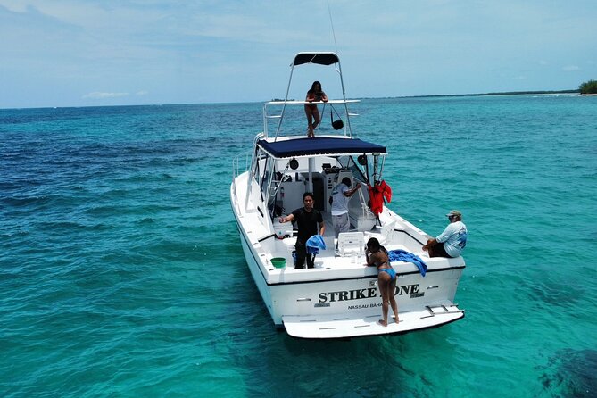 Private 38' Defender Sportfishing/Swim with Pigs in Nassau - Booking Timing and Weather Rules