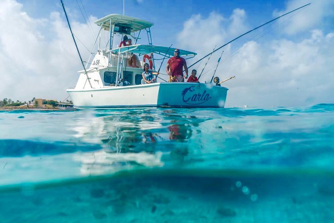 Private Afternoon Fishing Charter in Aruba - What happens after the 12:30 departure