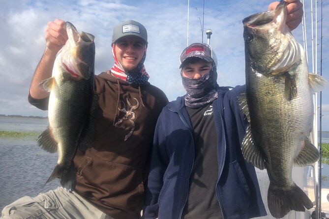 Private Bass Fishing Charter Near Disney World - The boat, gear, and comfort