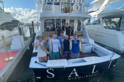 Private Charter Saltwater Fishing with Ocean Skeet Shooting