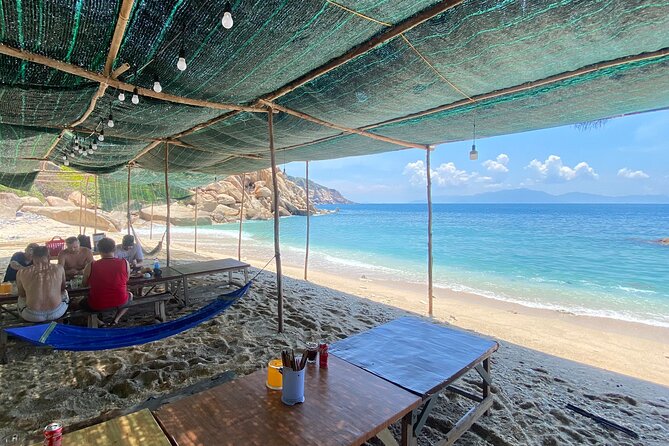 Private Excursions To Wild Island For Swimming Fishing BBQ Lunch - Leaving Nha Trang by private speedboat