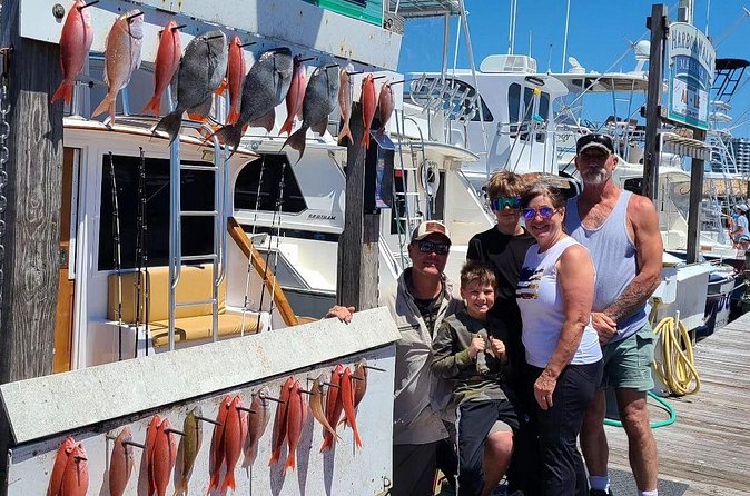 Private Fishing Charters from Destin Harbor - Four Hours or Six Hours on the Water