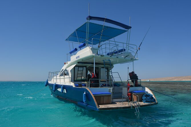 Private Fishing Day Boat With Equipment and Transfer – Hurghada - Lunch, coffee, tea, and soft drinks
