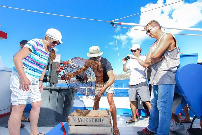 Private Fishing Tour - Morning (transportation included) - White Beach and Mesa Pigadia