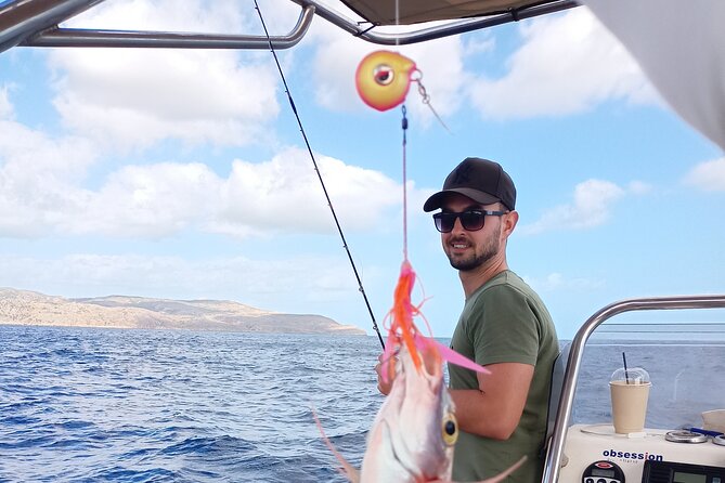 Private fishing trip Chania, Crete (price is per group) - Price and value for a group of four