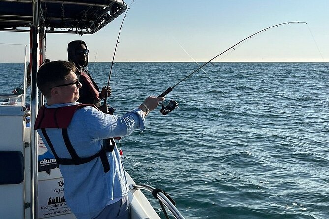 Private Game Fishing Trip with Sightseeing in Muscat - Trolling first for barracuda and cobia