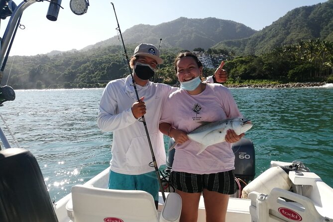 Private Inshore Fishing Adventure in Puerto Vallarta with Snacks - Captain Fernando and the first mate