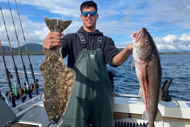 Private Ketchikan Fishing Combo & Whale Watching/ Wildlife 5 HR - Halibut first, salmon next, or a changing plan