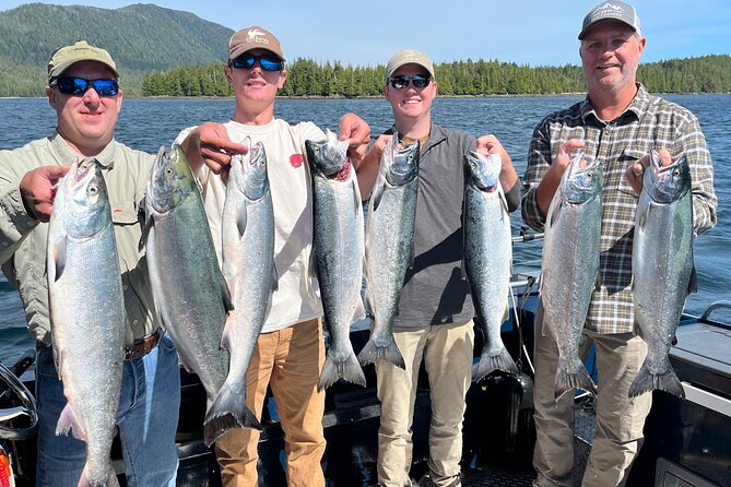 Private Ketchikan Fishing Combo & Whale Watching/ Wildlife 5 HR - What the stops mean in practical terms