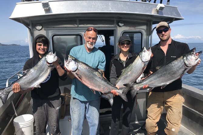 Private Ketchikan Halibut and Salmon Fishing Charter - A private boat with room to fish your way