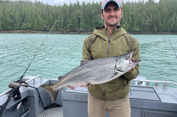 Private Ketchikan Wild Alaskan Salmon Fishing Trip - A private boat changes the feel of the trip