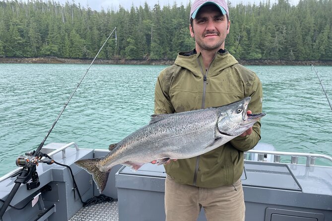 Private Ketchikan Wild Alaskan Salmon Fishing Trip - Gear, bait, water, and what you need to bring