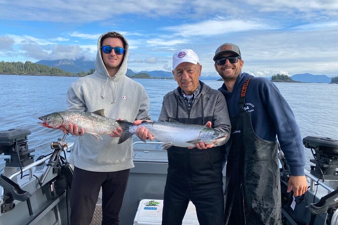 Private Ketchikan Wild Alaskan Salmon Fishing Trip - Salmon fishing with room to learn