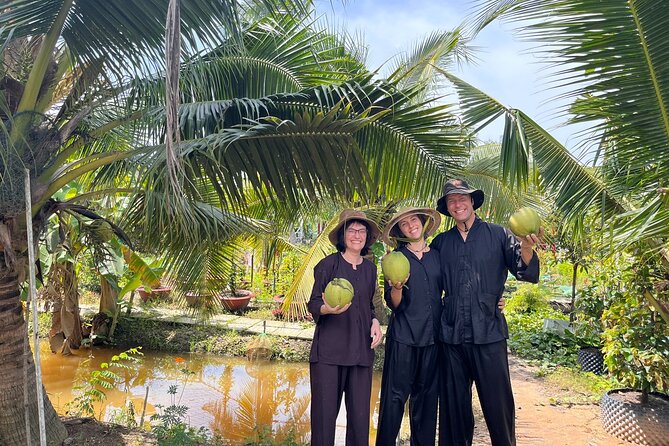 PRIVATE Mekong Delta 1 Day with Kayaking, Biking & Cooking - Cruising the Tien River by motorboat